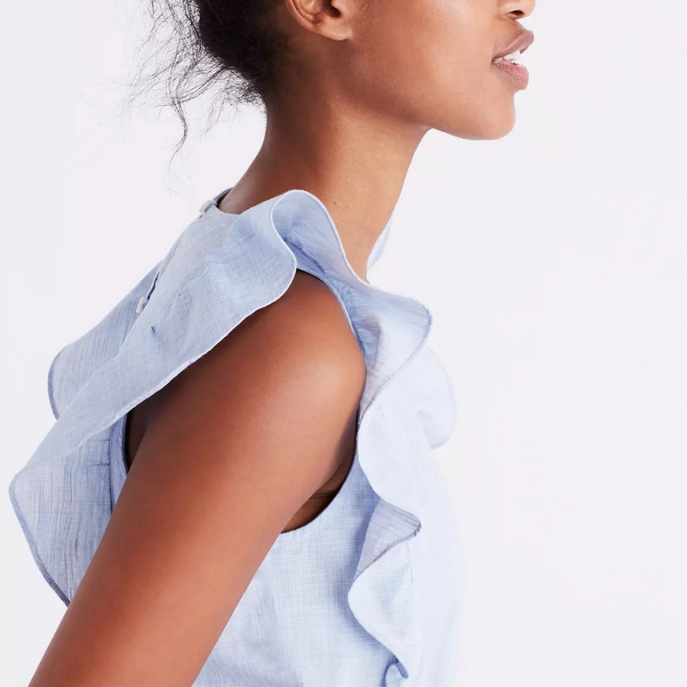 Bellflower Ruffle Dress - Picture 2 of 10